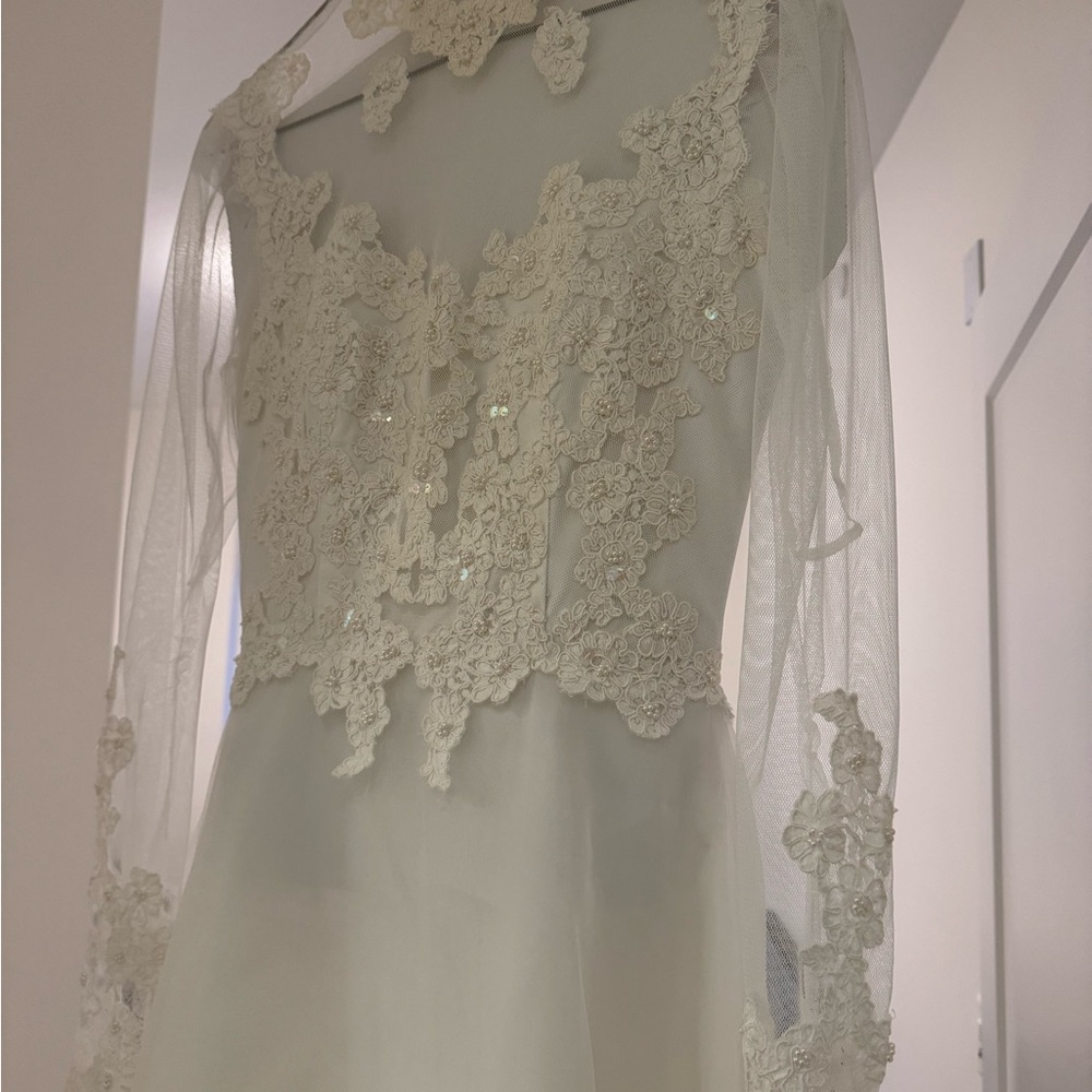 Vintage 1985 Wedding Dress